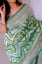 Veena (Green Shade Saree)
