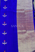 Meenakari Mashru Rose Saree